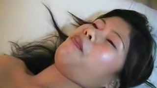 Sexy asian gives stunning solo